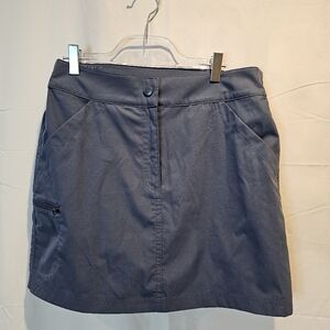 32 Degrees Stylish Navt‎ Skirt with Pockets Size S